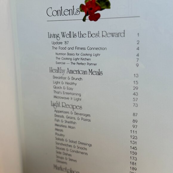 Southern Living Cookbook Vintage Cooking Light ’87 Southern Living EUC - Picture 7 of 7